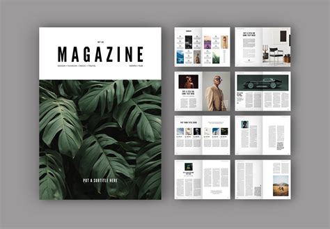 what are good dimesions for a high quality magazine page
